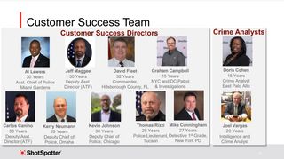 Screenshot of ShotSpotter's "Customer Success Team"

Credit: ShotSpotter Investor Presentation March 2021